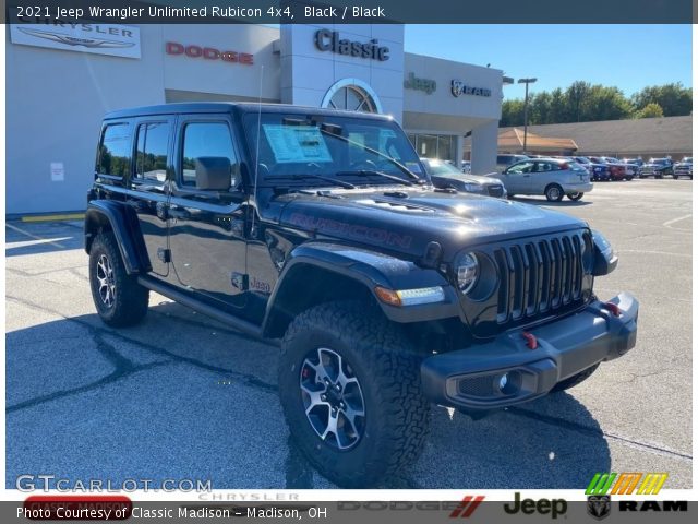 2021 Jeep Wrangler Unlimited Rubicon 4x4 in Black