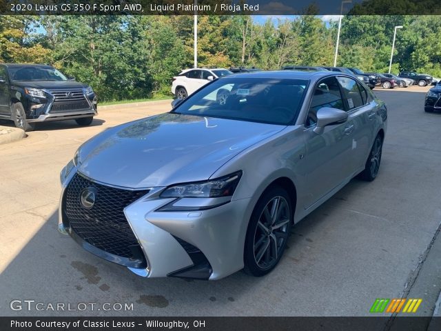 2020 Lexus GS 350 F Sport AWD in Liquid Platinum