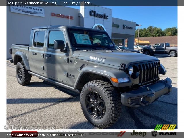 2021 Jeep Gladiator Willys 4x4 in Sting-Gray