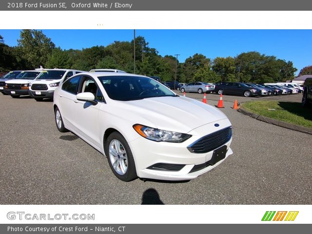 2018 Ford Fusion SE in Oxford White