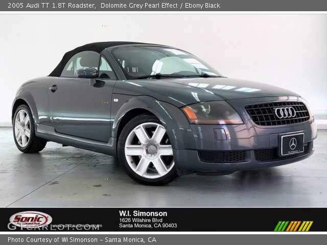 2005 Audi TT 1.8T Roadster in Dolomite Grey Pearl Effect