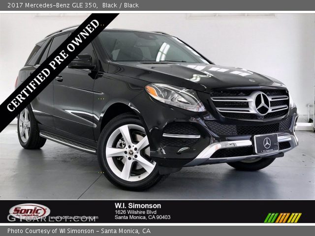 2017 Mercedes-Benz GLE 350 in Black