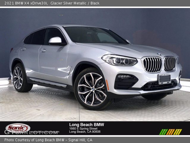 2021 BMW X4 xDrive30i in Glacier Silver Metallic