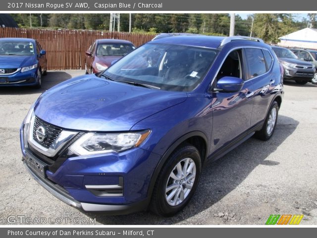 2017 Nissan Rogue SV AWD in Caspian Blue
