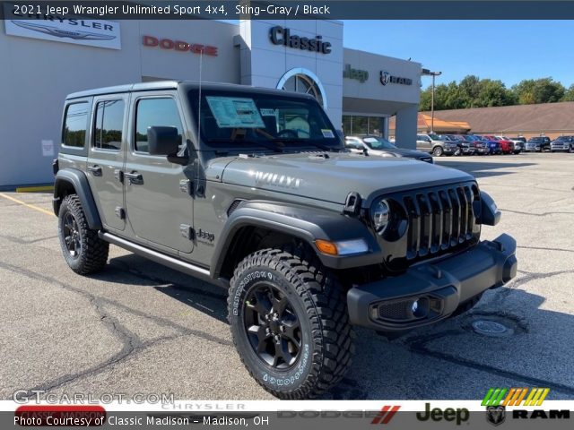 2021 Jeep Wrangler Unlimited Sport 4x4 in Sting-Gray