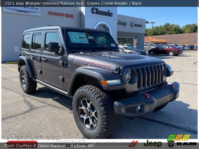 2021 Jeep Wrangler Unlimited Rubicon 4x4 in Granite Crystal Metallic