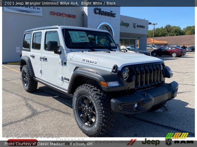 2021 Jeep Wrangler Unlimited Willys 4x4 in Bright White