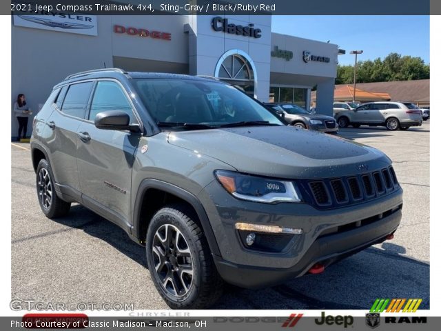 2021 Jeep Compass Trailhawk 4x4 in Sting-Gray