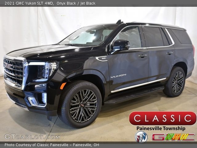 2021 GMC Yukon SLT 4WD in Onyx Black