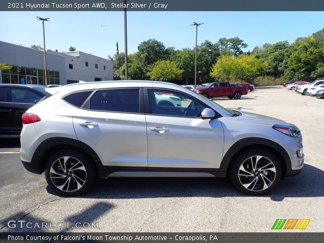 2021 Hyundai Tucson Sport AWD in Stellar Silver