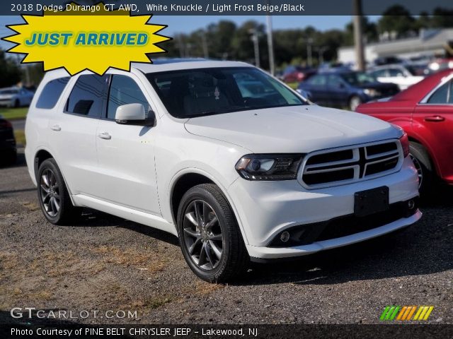 2018 Dodge Durango GT AWD in White Knuckle