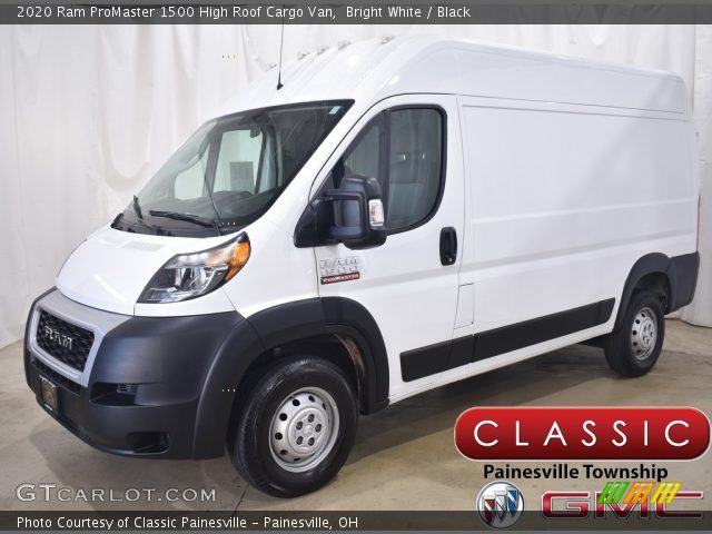 2020 Ram ProMaster 1500 High Roof Cargo Van in Bright White