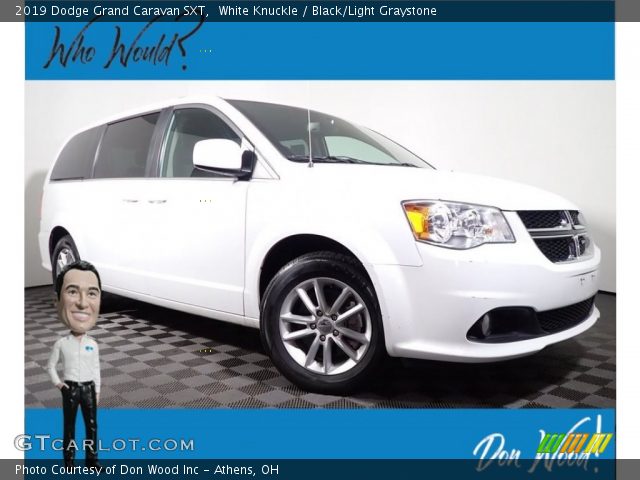 2019 Dodge Grand Caravan SXT in White Knuckle
