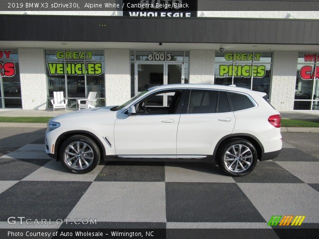 2019 BMW X3 sDrive30i in Alpine White