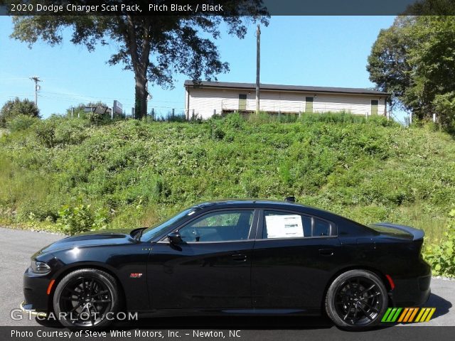 2020 Dodge Charger Scat Pack in Pitch Black