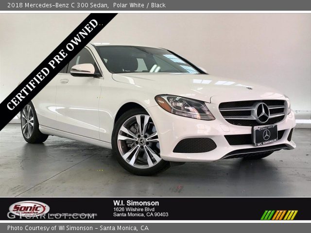 2018 Mercedes-Benz C 300 Sedan in Polar White