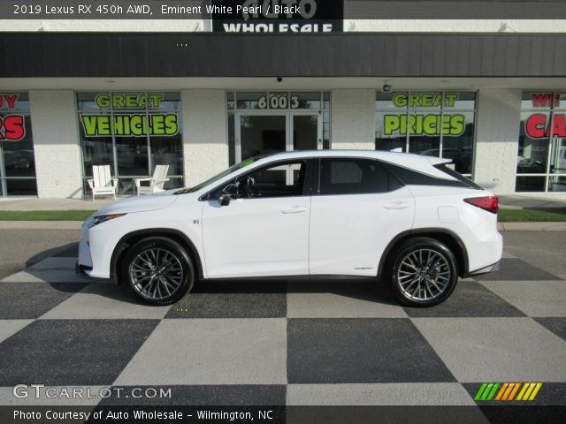 2019 Lexus RX 450h AWD in Eminent White Pearl