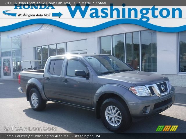 2018 Nissan Frontier SV Crew Cab 4x4 in Gun Metallic