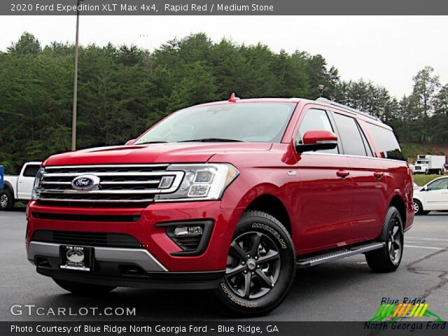 2020 Ford Expedition XLT Max 4x4 in Rapid Red