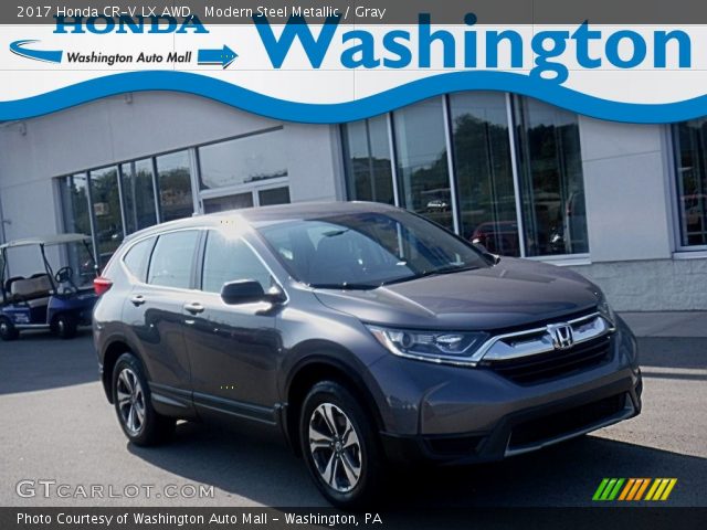 2017 Honda CR-V LX AWD in Modern Steel Metallic