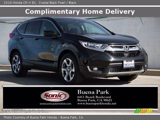 2019 Honda CR-V EX in Crystal Black Pearl