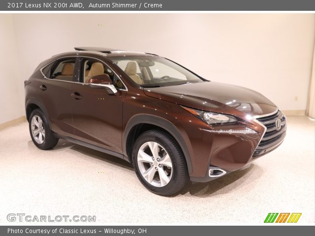 2017 Lexus NX 200t AWD in Autumn Shimmer