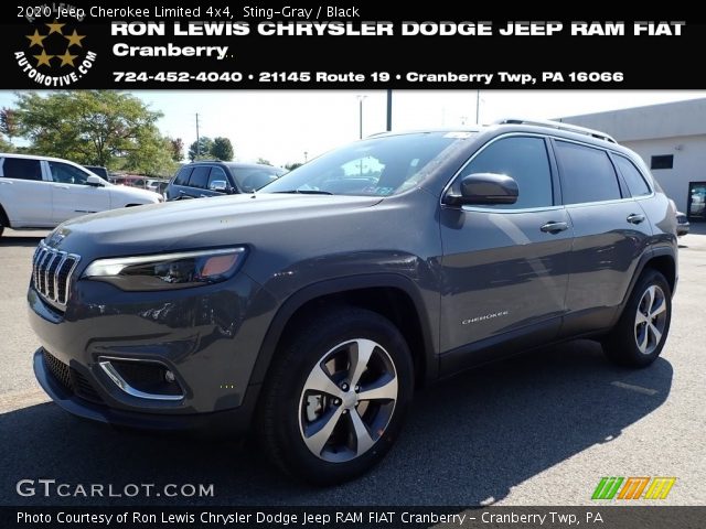 2020 Jeep Cherokee Limited 4x4 in Sting-Gray
