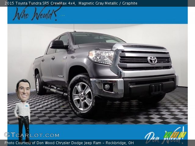 2015 Toyota Tundra SR5 CrewMax 4x4 in Magnetic Gray Metallic