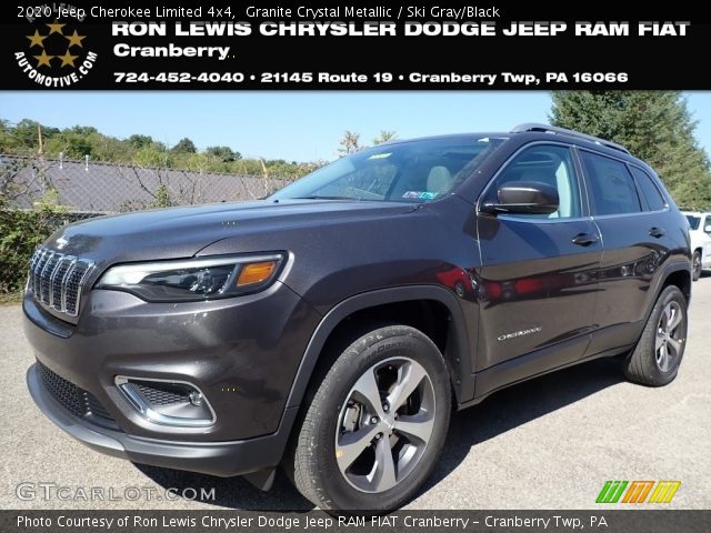 2020 Jeep Cherokee Limited 4x4 in Granite Crystal Metallic