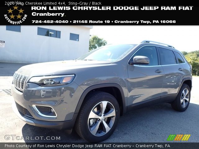 2020 Jeep Cherokee Limited 4x4 in Sting-Gray