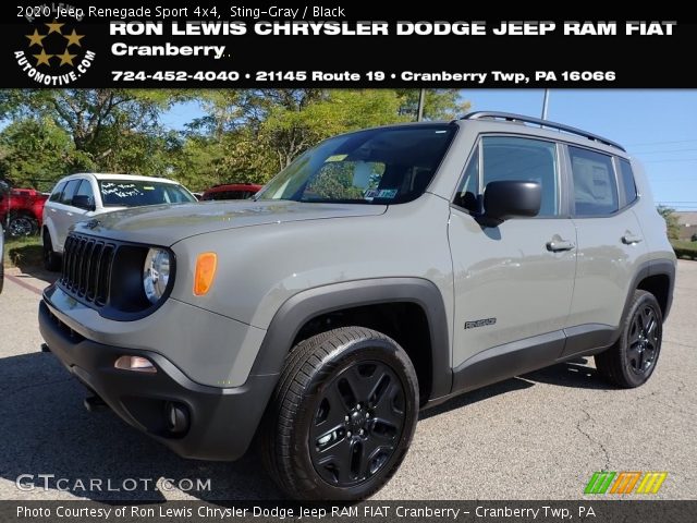 2020 Jeep Renegade Sport 4x4 in Sting-Gray