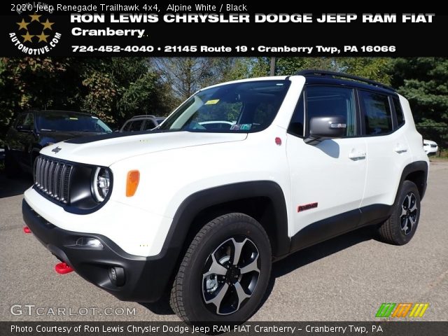 2020 Jeep Renegade Trailhawk 4x4 in Alpine White