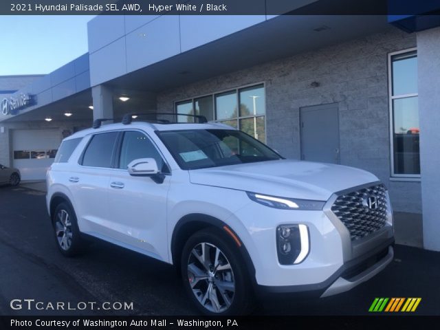 2021 Hyundai Palisade SEL AWD in Hyper White