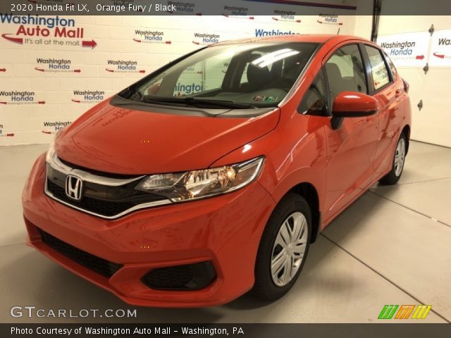 2020 Honda Fit LX in Orange Fury