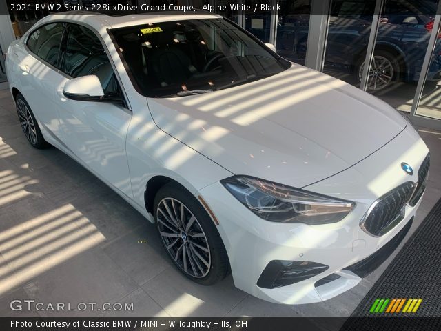 2021 BMW 2 Series 228i xDrive Grand Coupe in Alpine White
