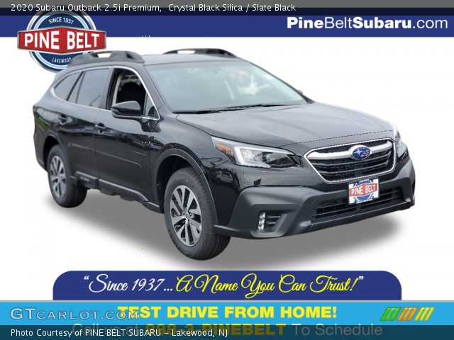 2020 Subaru Outback 2.5i Premium in Crystal Black Silica