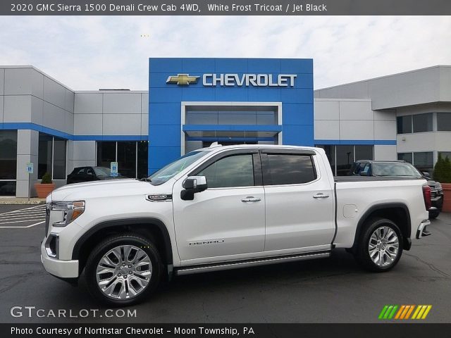 2020 GMC Sierra 1500 Denali Crew Cab 4WD in White Frost Tricoat