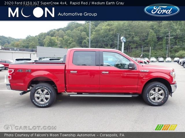 2020 Ford F150 XLT SuperCrew 4x4 in Rapid Red