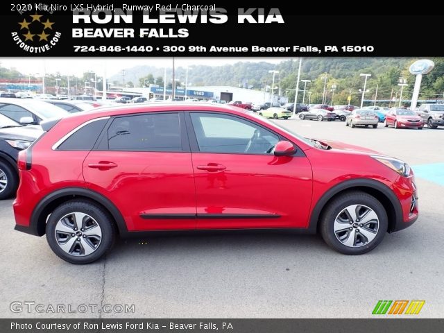 2020 Kia Niro LXS Hybrid in Runway Red
