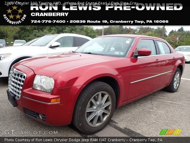 2009 Chrysler 300 Touring AWD in Inferno Red Crystal Pearl