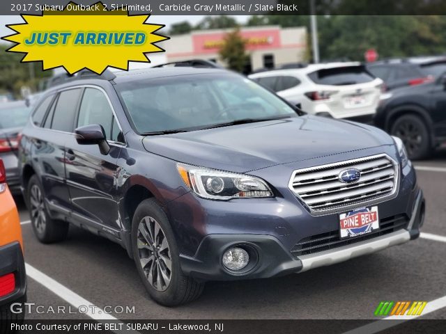 2017 Subaru Outback 2.5i Limited in Carbide Gray Metallic