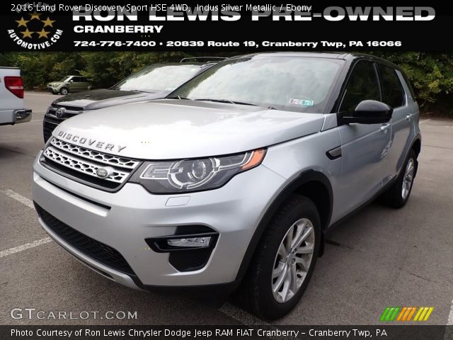 2016 Land Rover Discovery Sport HSE 4WD in Indus Silver Metallic