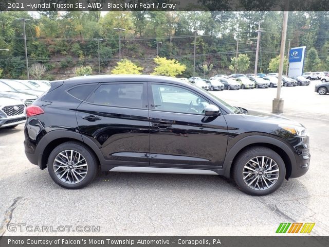 2021 Hyundai Tucson SEL AWD in Black Noir Pearl
