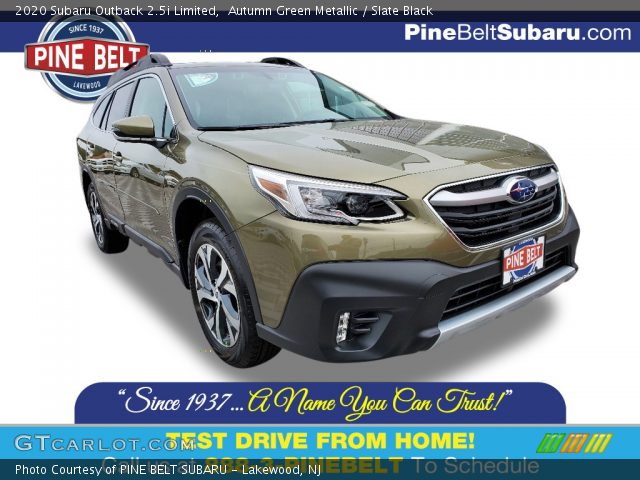 2020 Subaru Outback 2.5i Limited in Autumn Green Metallic