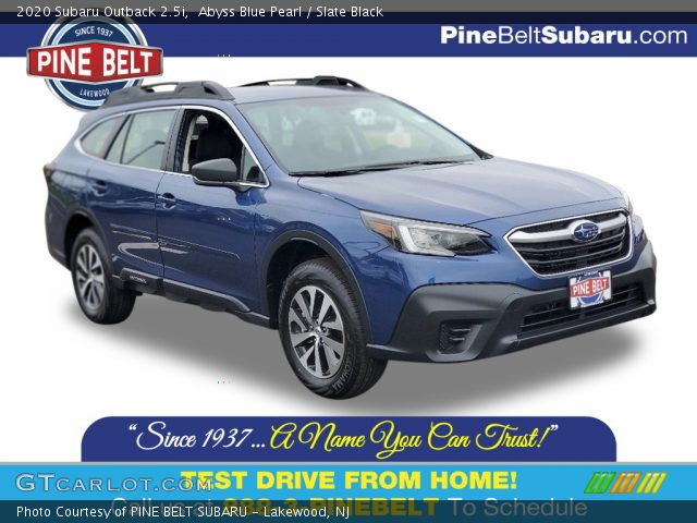 2020 Subaru Outback 2.5i in Abyss Blue Pearl