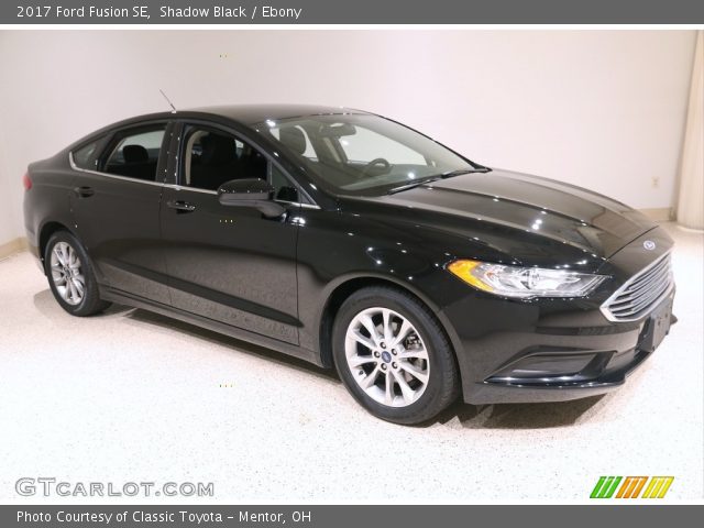 2017 Ford Fusion SE in Shadow Black