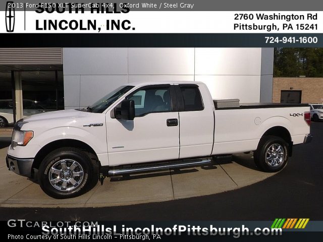 2013 Ford F150 XLT SuperCab 4x4 in Oxford White