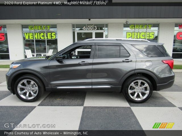2020 Ford Explorer Platinum 4WD in Magnetic Metallic