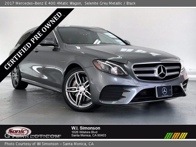 2017 Mercedes-Benz E 400 4Matic Wagon in Selenite Grey Metallic