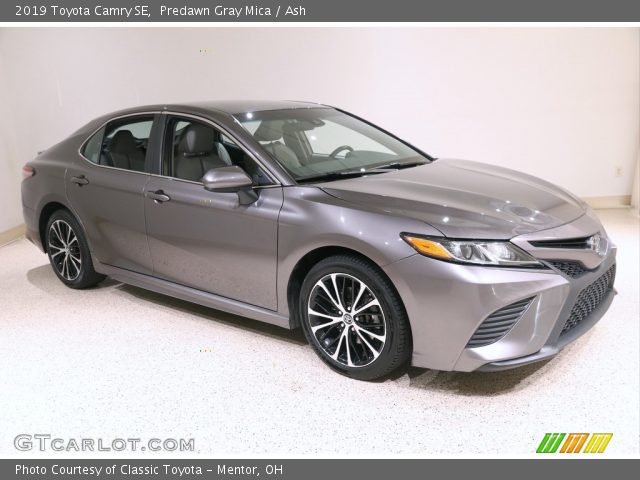 2019 Toyota Camry SE in Predawn Gray Mica